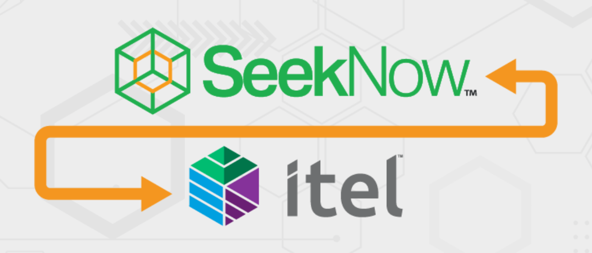 SeekNow and Itel logo