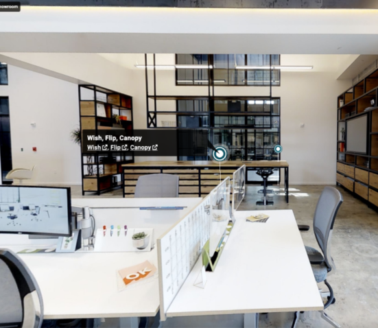 office with computer and desk