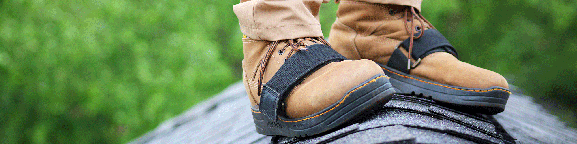 shoes on roof