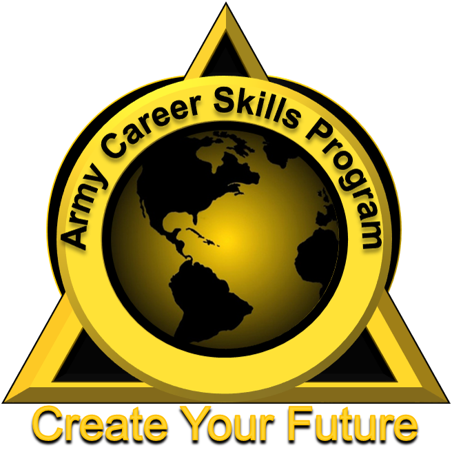 army career skills program logo